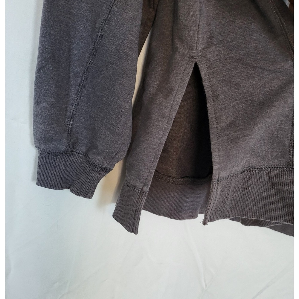 Wildfox EASY DOES IT Women's Dark Gray Long Sleeve Lightweight Sweatshirt Medium - Picture 8 of 10
